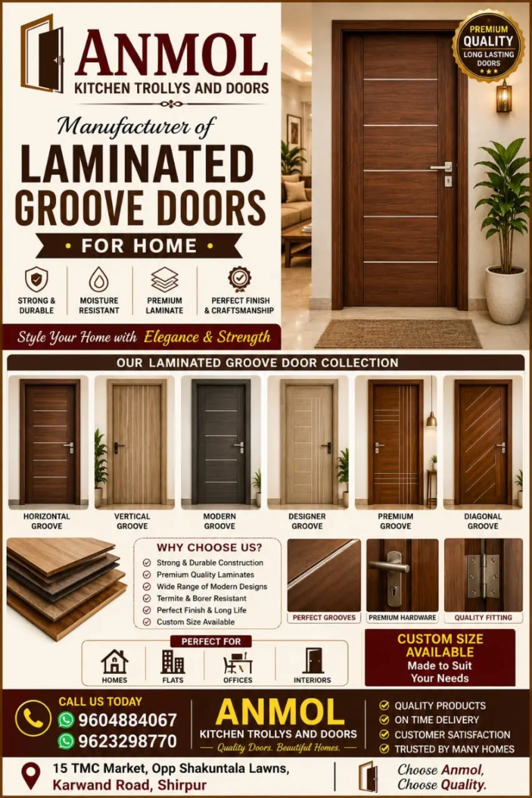 Anmol kitchen trollys and doors (1)